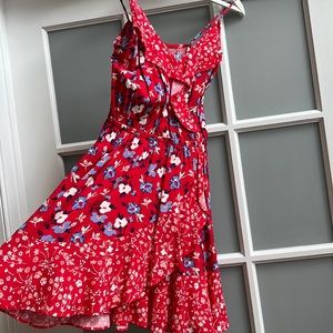 Summer Floral Dress with adjustable straps